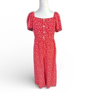 Luxology‎ Scarlet Floral Romper